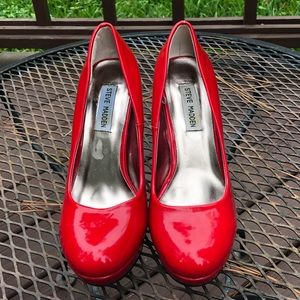 💋STEVE MADDEN Red 👠